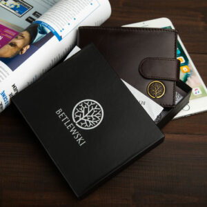 Portfel męski CLASSIC BETLEWSKI BPM-BF-60 BRAZOWY