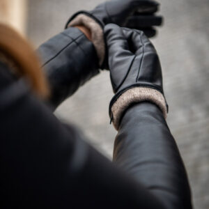 GLD-BG-4 Rękawiczki skórzane dotykowe