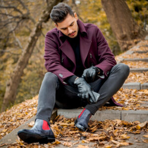 Rekawiczki męskie skórzane Betlewski