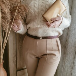 Pasek damski Betlewski DW20-1-SR-BRAZ