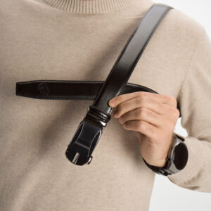 skórzany pasek męski elite