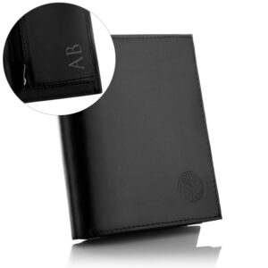 Portfel męski czarny BASIC Betlewski BPM-DZ-74