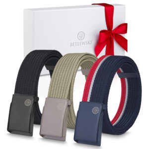 Zestaw prezentowy z paskami parcianymi