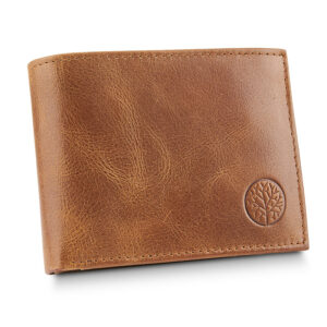 Portfel męski skórzany Betlewski MATTHEW brązowy