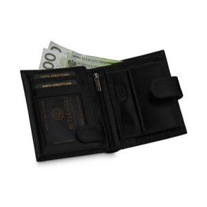 Portfel męski czarny Betlewski BPM-PP-67 CZARNY