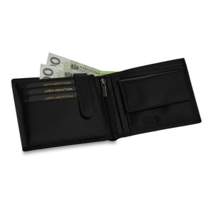 Portfel męski czarny Betlewski BPM-PP-68 CZARNY