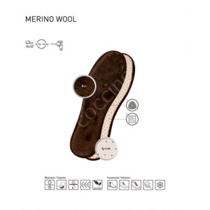 Zimowe wkładki do butów Coccine Merino Wool