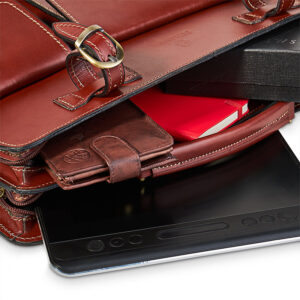 Torba aktówka męska CLASSY Betlewski kolor koniakowy