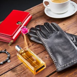 Rękawiczki damskie skórzane GLAMOUR Betlewski