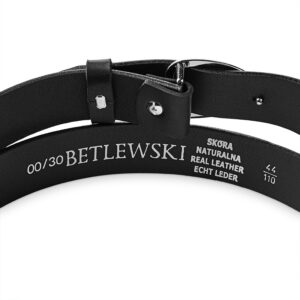 Pasek damski Betlewski LIC30-D1-SR CZAR