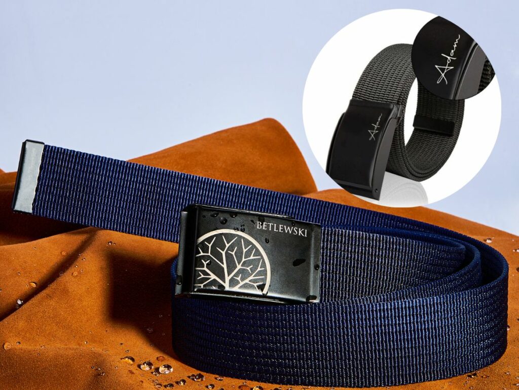 paski parciane z grawerem