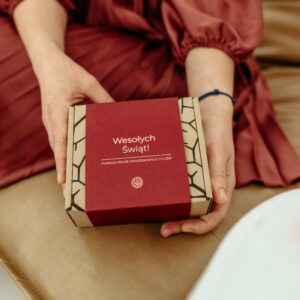 banderola na pudełko do paska usługa pakowania na prezent