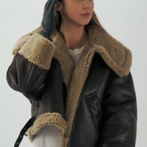 damskie rękawiczki velvet z paseczkiem