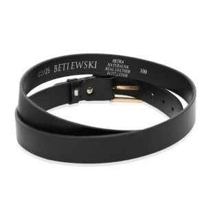 damski skórzany pasek daisy