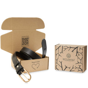 damski skórzany pasek daisy