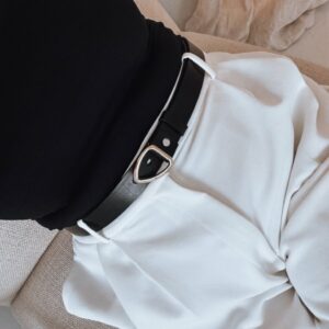 skórzany pasek damski clara