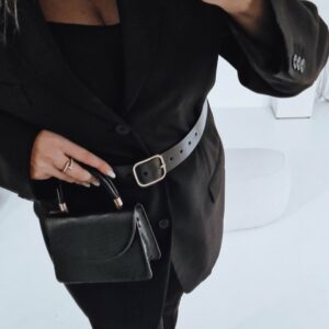 skórzany pasek damski cynthia