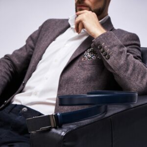 skórzany pasek męski elite