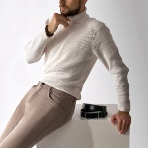 skórzany pasek męski elite