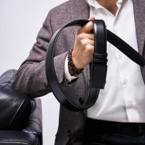 skórzany pasek męski elite