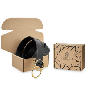 skórzany pasek damski glory