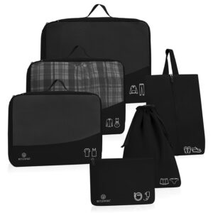 6 organizerów do walizki travel