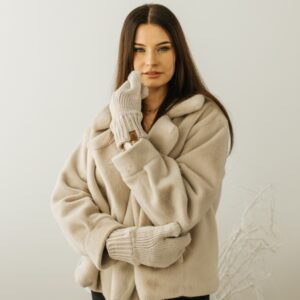 rękawiczki damskie z 1 palcem winter