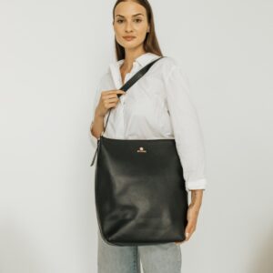 duża tote bag z ekoskóry miley