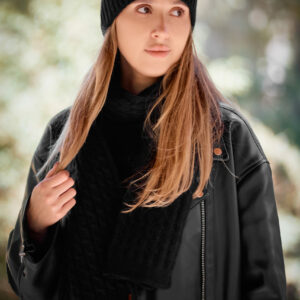 czapka damska ze wzorem winter