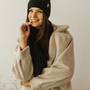 czapka damska ze wzorem winter