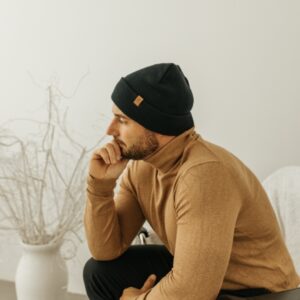 wywijana czapka męska winter