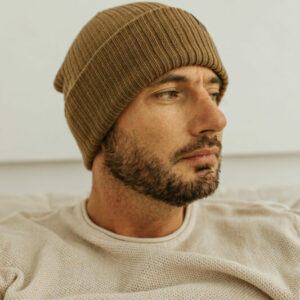 czapka męska ze ściągaczem winter