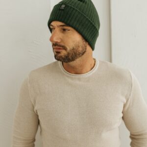 czapka męska ze ściągaczem winter