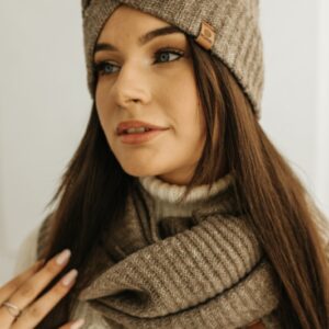 dwuwarstwowa opaska damska winter