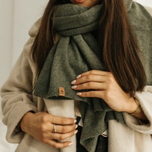 duży szalik damski winter