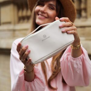 duża prostokątna kosmetyczka mellow