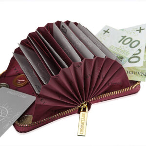 kopia z mała portmonetka damska croco