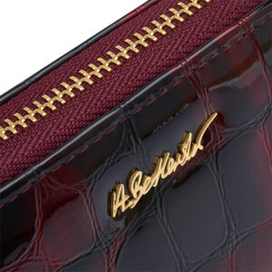 kopia z mała portmonetka damska croco