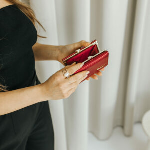 portfel damski croco