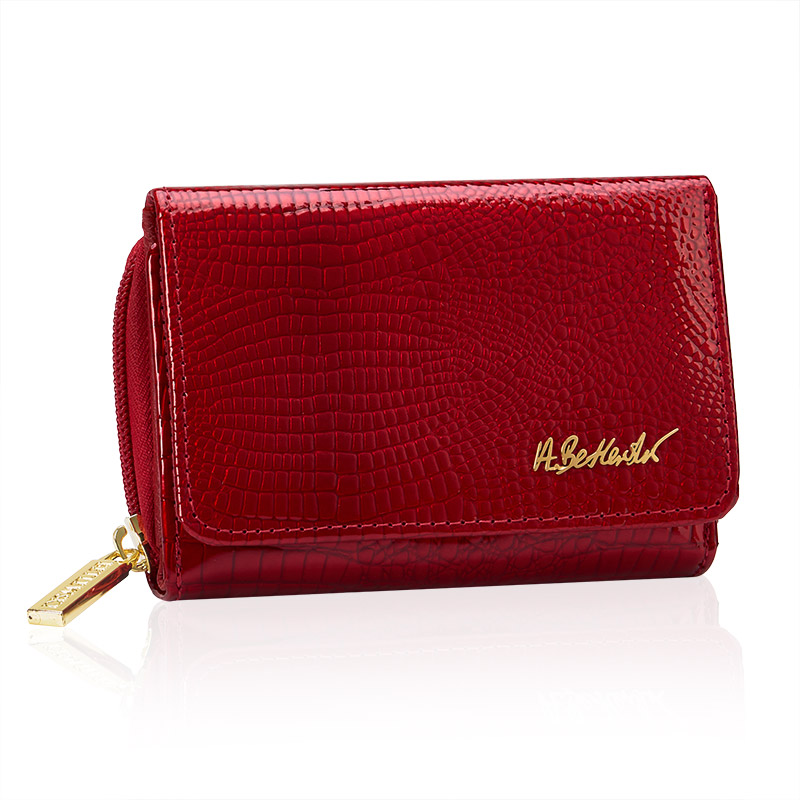 portfel damski croco