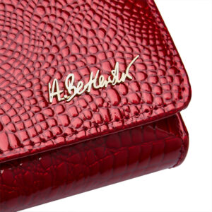 portfel damski croco