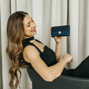 portfel damski shiny