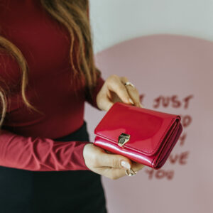 portfel damski shiny