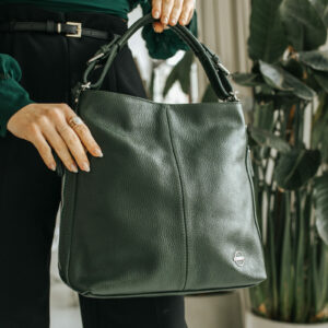 skórzana torebka damska cassia