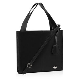 skórzana torebka shopper flame