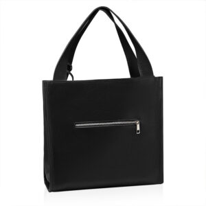 skórzana torebka shopper flame