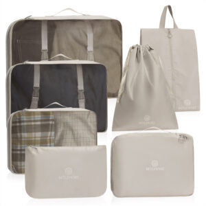 zestaw 7 organizerów podróżnych travel