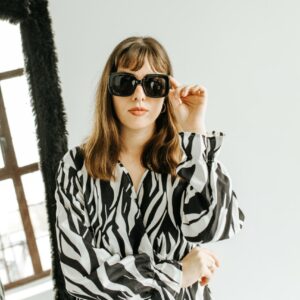 kwadratowe pogrubione okulary przeciwsłoneczne bali betlewski®