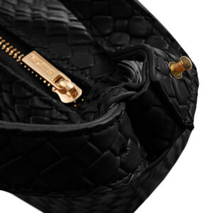 torebka z fakturą plecionki miley betlewski®