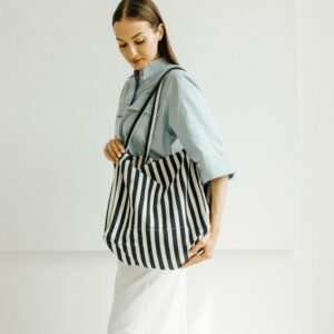 torebka shopper plażowa w paski isola betlewski®